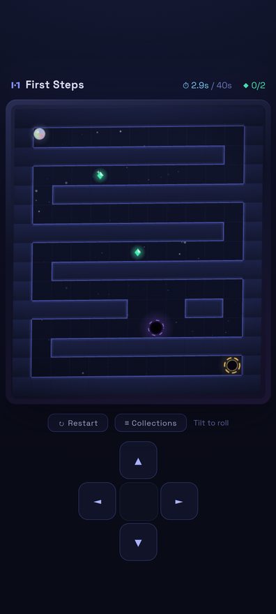 Void's Horizon — a maze in progress